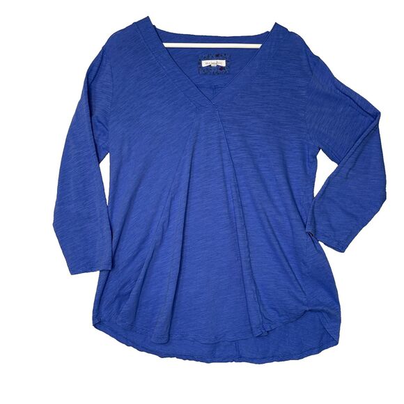 Mododoc Tops - Mododoc Cotton Knit V-Neck Tunic Large